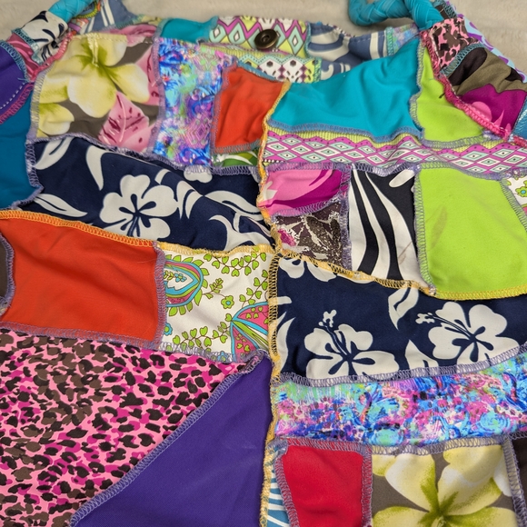 PUALANI COLORFUL BEACH TOTE - Picture 3 of 16